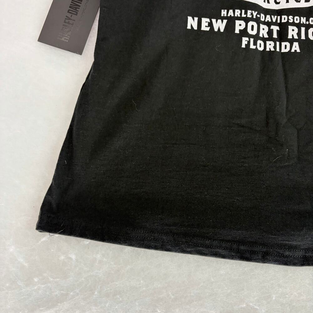 New Harley-Davidson New Port Richey Florida Eagle Graphic T-Shirt Size L - Picture 9 of 16